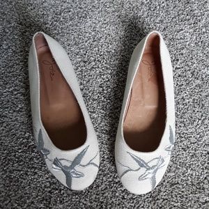 Joie women cream shoes flat size 36 1/2